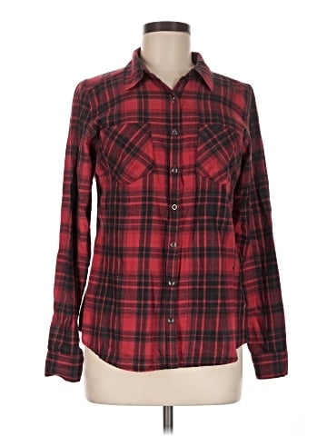 Maurices Long Sleeve Button-Down Shirt (view 1)