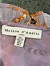 Maison d' Amelie 100% Polyester Orange Blue Cocktail Dress Size L - photo 7