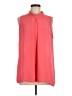 Tacera 100% Polyester Pink Sleeveless Blouse Size M - photo 1