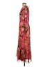 Chico's 100% Polyester Tropical Pink Casual Dress Size S - photo 5