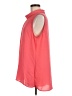 Tacera 100% Polyester Pink Sleeveless Blouse Size M - photo 5