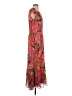 Chico's 100% Polyester Tropical Pink Casual Dress Size S - photo 4