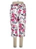 St. John's Bay Floral White Casual Pants Size 16 - photo 2