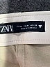 Zara 100% Polyester Solid Ivory Casual Skirt Size M - photo 4