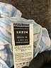 Shein 100% Polyester Checkered-gingham Blue Shorts Size L - photo 3