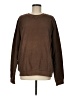 Lands' End Solid Brown Sweatshirt Size M - photo 1
