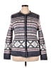 Cj Banks Gray Cardigan Size 0X - photo 1