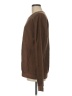 Lands' End Solid Brown Sweatshirt Size M - photo 5