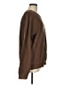 Lands' End Solid Brown Sweatshirt Size M - photo 4