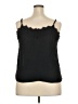 Who What Wear 100% Polyester Black Tank Top Size XXL - photo 2