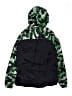 Lands' End 100% Nylon Camo Green Windbreaker Size 14 - 16 - photo 2