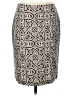J. McLaughlin Print Gray Formal Skirt Size 2 - photo 1