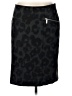 MICHAEL Michael Kors Animal Print Black Casual Skirt Size 10 - photo 1