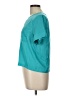 Pleione 100% Polyester Teal Short Sleeve Top Size L - photo 5