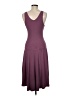 Three Dots Solid Burgundy Cocktail Dress Size M - photo 2