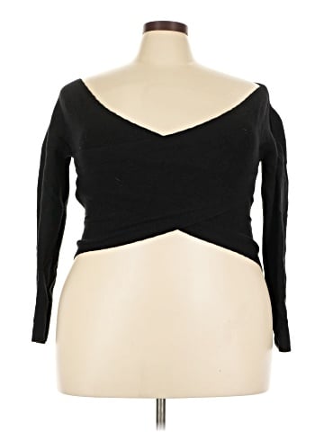 ELOQUII Long Sleeve Top (view 1)
