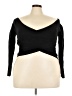 ELOQUII Black Long Sleeve Top Size 22 - 24 Plus - photo 1