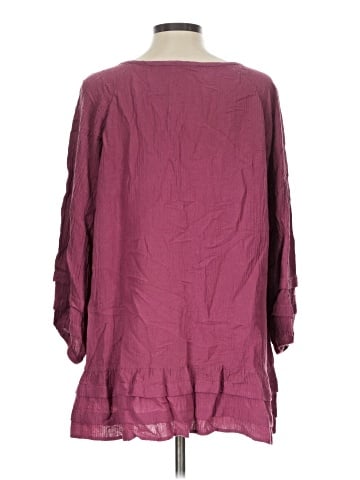 Soft Surroundings 3/4 Sleeve Blouse (view 2)