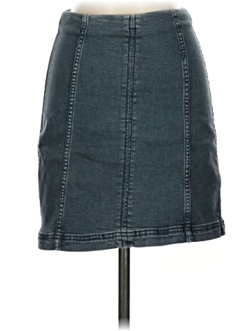 Free People Denim Skirt (view 1)
