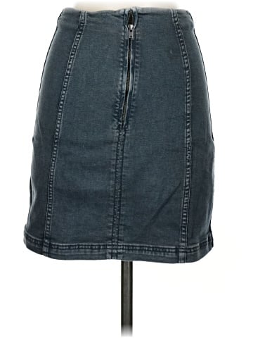 Free People Denim Skirt (view 2)