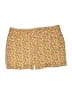 Lands' End Floral Yellow Shorts Size 8 - photo 1