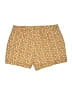 Lands' End Floral Yellow Shorts Size 8 - photo 2