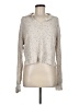 William Rast Metallic Silver Ivory Pullover Sweater Size M - photo 1