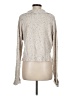 William Rast Metallic Silver Ivory Pullover Sweater Size M - photo 2