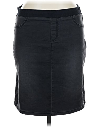 Style&Co Faux Leather Skirt (view 1)