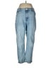 H&M Hearts Blue Jeans Size 12 - photo 1