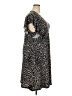 MICHAEL Michael Kors Animal Print Black Casual Dress Size 2X - photo 4