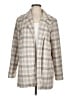 T Tahari Plaid Ivory Coat Size M - photo 1