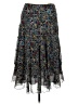 Ruby Rd. 100% Polyester Print Blue Casual Skirt Size 14 (petite) - photo 1