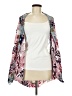Anthropologie White Burgundy Kimono One size - photo 1