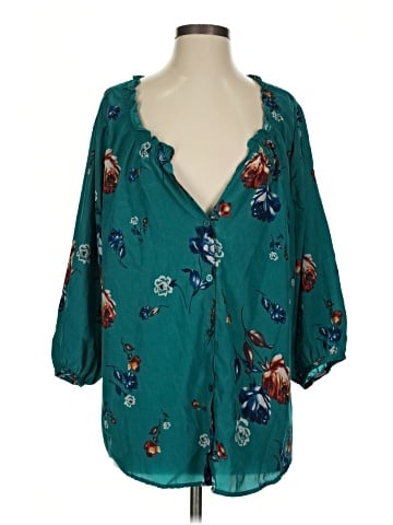 Target 3/4 Sleeve Blouse (view 1)