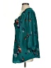 Target 100% Polyester Teal 3/4 Sleeve Blouse Size 2 - photo 5
