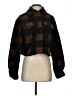 Divided by H&M 100% Polyester Plaid Brown Fleece Size XS - photo 1