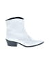 Express x Rocky Barnes White Ankle Boots Size 7 - photo 1
