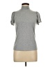 Rebecca Taylor Gray Short Sleeve Turtleneck Size L - photo 1