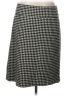 Talbots Outlet Houndstooth Black Formal Skirt Size 12 - photo 1