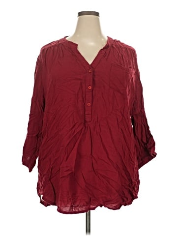 Avenue 3/4 Sleeve Blouse (view 1)