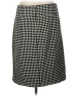 Talbots Outlet Houndstooth Black Formal Skirt Size 12 - photo 2