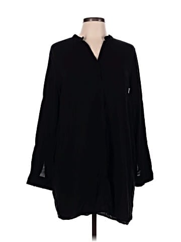 DKNY Long Sleeve Blouse (view 1)