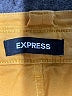 Express Solid Yellow Shorts Size 10 - photo 3