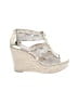 MICHAEL Michael Kors Metallic Silver Wedges Size 7 - photo 1