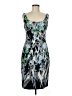 Milly Graphic Blue Cocktail Dress Size 6 - photo 1