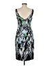 Milly Graphic Blue Cocktail Dress Size 6 - photo 2