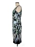 Milly Graphic Blue Cocktail Dress Size 6 - photo 5