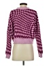Cotton On Checkered-gingham Purple Cardigan Size S - photo 2