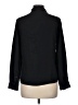 H&M 100% Polyester Black Long Sleeve Blouse Size 8 - photo 2